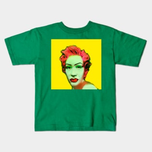 warhol marilyn 3 Kids T-Shirt